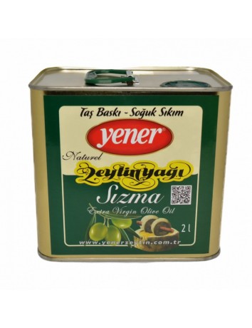 Taş Baskı Soğuk Sıkım Zeyinyağı 2 LT