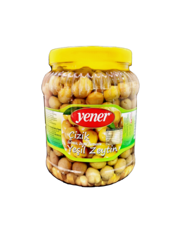 Yeşil Çizik Zeytin 2LT Doğal Fermente