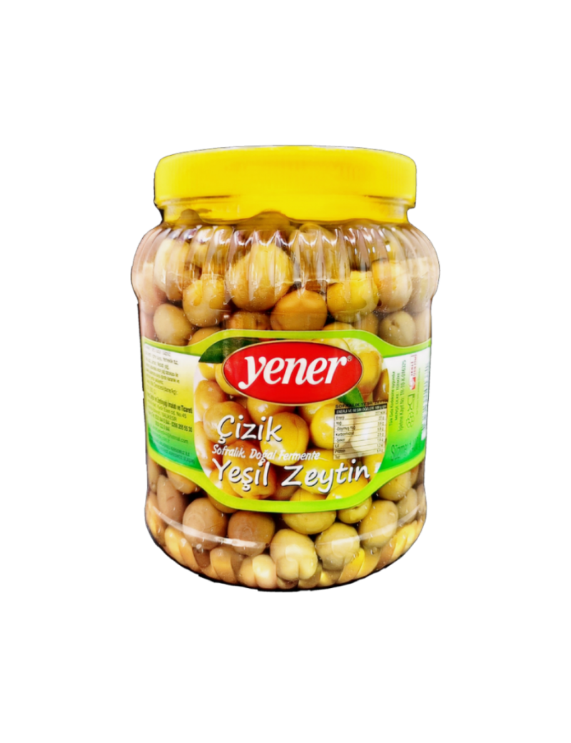 Yeşil Kırma Zeytin 2 LT Doğal Fermente