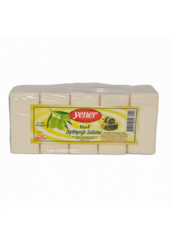 Saf Zeytinyağı Sabunu 5′ li Paket