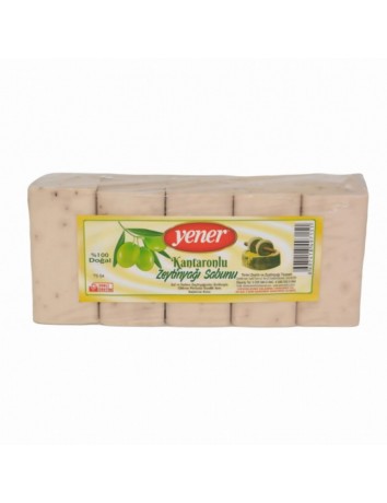 Sarı Kantaronlu, Doğal Zeytinyağı Sabunu 5′ li Paket