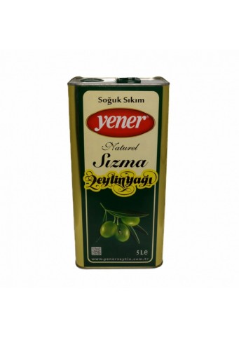 Soğuk Sıkım Naturel Sızma 5 LT Teneke