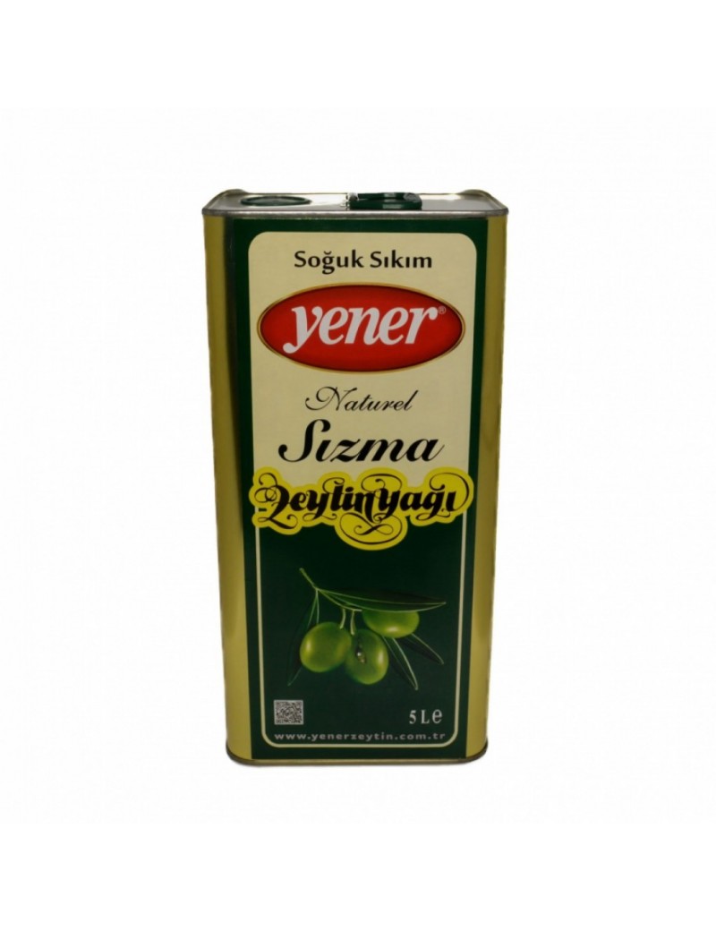 Soğuk Sıkım Naturel Sızma 5 LT Teneke